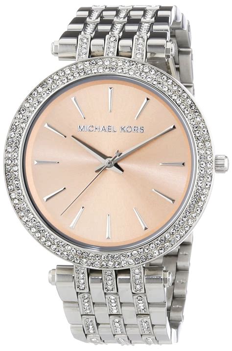 michael kors silver watch ladies|silver designer watches for women.